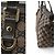 Gucci A4 Tote Bag aus GG-Canvas Schwarz Dunkelbraun - Ansicht 4