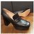 Gianvito Rossi Schwarze Leder-Pantoletten mit Plateau - Ansicht 6
