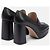 Gianvito Rossi Schwarze Leder-Pantoletten mit Plateau - Ansicht 9