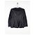 Blazer de cuero cortado a láser Armani de los 2000 Negro - vista 2