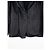 Blazer de cuero cortado a láser Armani de los 2000 Negro - vista 4