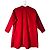 Camisa Casey-Casey Roja de Algodón Lavado Oversize