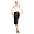 Abendkleid Solace London. Größe 8. Schwarz & Weiß. NEU