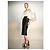 Abendkleid Solace London. Größe 8. Schwarz & Weiß. NEU - Ansicht 4