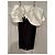 Abendkleid Solace London. Größe 8. Schwarz & Weiß. NEU - Ansicht 8