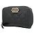Boy Monedero de piel de ternera granulada negra Chanel Negro