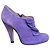 Autre Marque Botines Cosmoparis Sopera de ante morado Púrpura