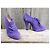 Autre Marque Botines Cosmoparis Sopera de ante morado Púrpura - vista 2