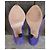 Autre Marque Botines Cosmoparis Sopera de ante morado Púrpura - vista 5