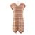 Timeless Chanel Coco Metallkleid Braun