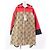 Abrigo de algodón con patrón GG Large TIGER de Gucci Roja