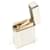 Autre Marque Dupont Line 1 Short Wave Stripe Pattern Square Lighter Silvery  - view 4