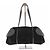 Autre Marque Borsa in pelle e camoscio nera Nero