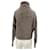Autre Marque Cashmere-Zip-Weste Braun  - Ansicht 2