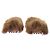 Tod's Mocassini in shearling "Gommino" Marrone - vista 4