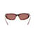 Autre Marque Gafas de sol marrones Castaño - vista 3