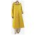 Autre Marque Impermeable largo mate amarillo - talla S - vista 3