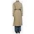 Acne Trench in nylon neutro con cintura - taglia UK 4 - vista 2