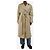 Acne Trench in nylon neutro con cintura - taglia UK 4 - vista 3