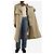 Acne Trench in nylon neutro con cintura - taglia UK 4 - vista 4