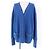 Timeless Chanel COCO Strickjacke mit Knöpfen Blau