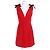 Miu Miu MIUMIU Cady Kleid Schwarz Rot