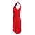 Miu Miu MIUMIU Cady Kleid Schwarz Rot - Ansicht 2