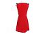 Miu Miu MIUMIU Cady Kleid Schwarz Rot - Ansicht 3