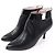 Botines de charol Vara de Salvatore Ferragamo Negro