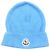 Moncler Strickmütze Baumwollstrickmütze Blau