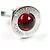 Alfred Dunhill Gemelli rotondi Dunhill in argento Rosso - vista 7
