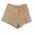 Shorts de algodón Prada Castaño