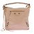 Borsa Balenciaga Day beige in pelle