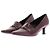 Barbara Bui Mocassini con tacco bordeaux Bordò