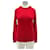 Autre Marque Roter Wollpullover 440ME  - Ansicht 1