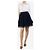 Dior Mini falda de chifón de seda azul - talla UK 12 - vista 2