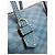 Moreau Blaues Mini-Duffle-Bag - Ansicht 5