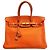 Hermès Birkin 35 in pelle Togo arancione