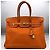 Hermès Birkin 35 in pelle Togo arancione - vista 15
