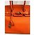 Hermès Birkin 35 in pelle Togo arancione - vista 2
