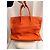 Hermès Birkin 35 in pelle Togo arancione - vista 3