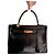 Borsa Hermès Kelly 32 in pelle box nera Nero