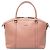 Borsa a mano grande microguccissima rosa di Gucci