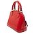 Louis Vuitton Alma BB in Vernis Monogram Rosso - vista 2