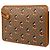 Clutch Gucci Brown Disney Micro GG Supreme Mickey Mouse Marrone Marrone chiaro - vista 2