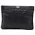 Clutch Chanel Boy O in Caviar Nero Medio Trapuntato