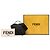 Borsa da viaggio mini Zucca in tela nera Fendi Nero - vista 11