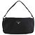 Pochette in nylon nero Prada