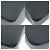 Borsa a Spalla Louis Vuitton Thai Meal M30862 Nero Grigio - vista 4