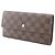 Portefeuille International Long de Louis Vuitton Marron - vue 2